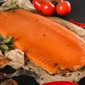 Smoke salmon full pack (1.3-1.5kg)